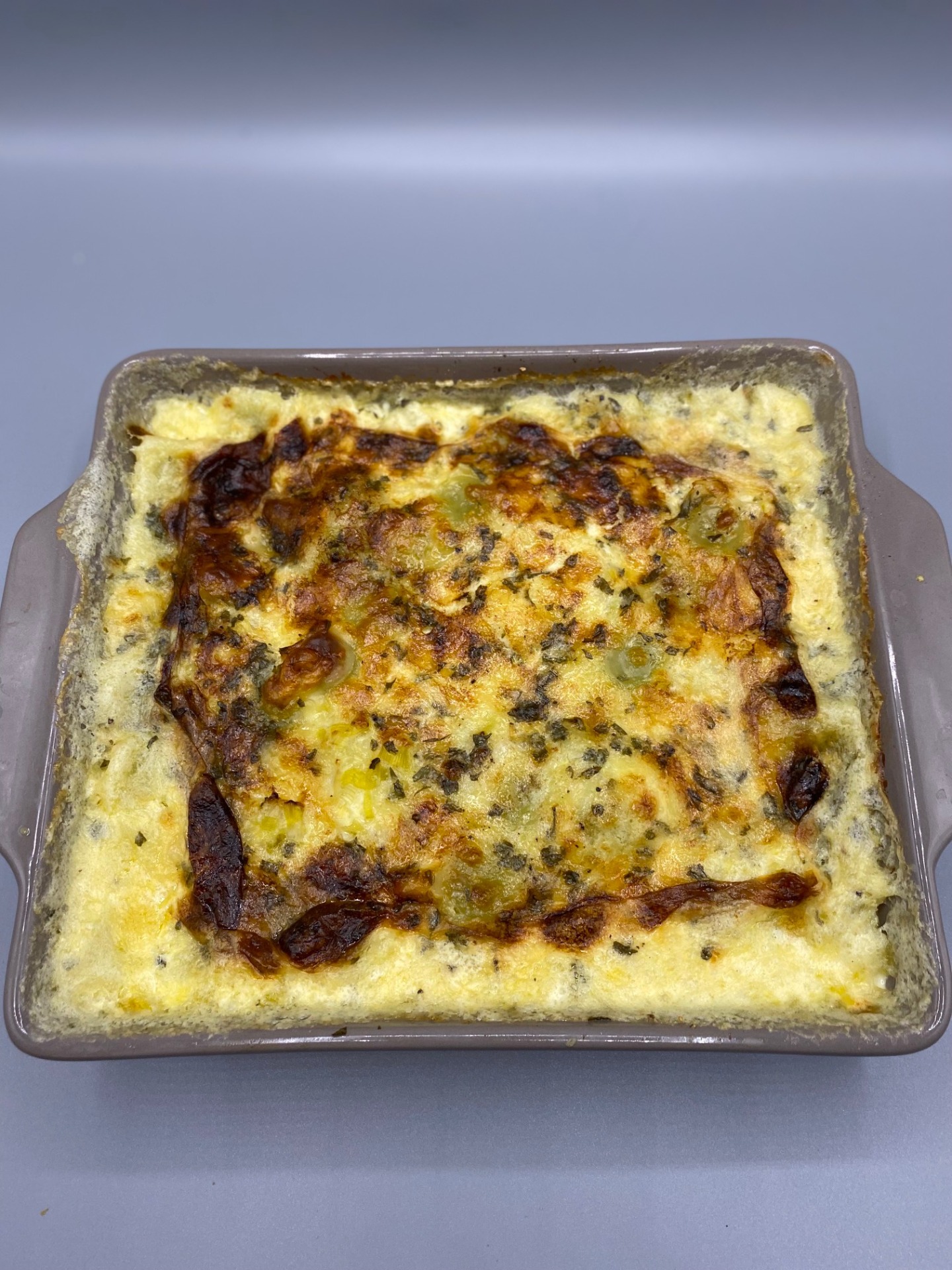 Gratin de ravioles du dauphiné au comté