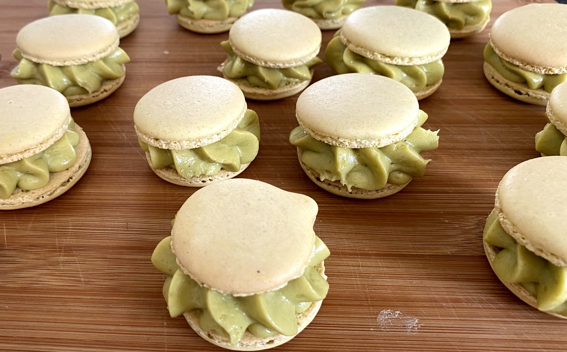 garniture pour macarons au jaune d'oeuf