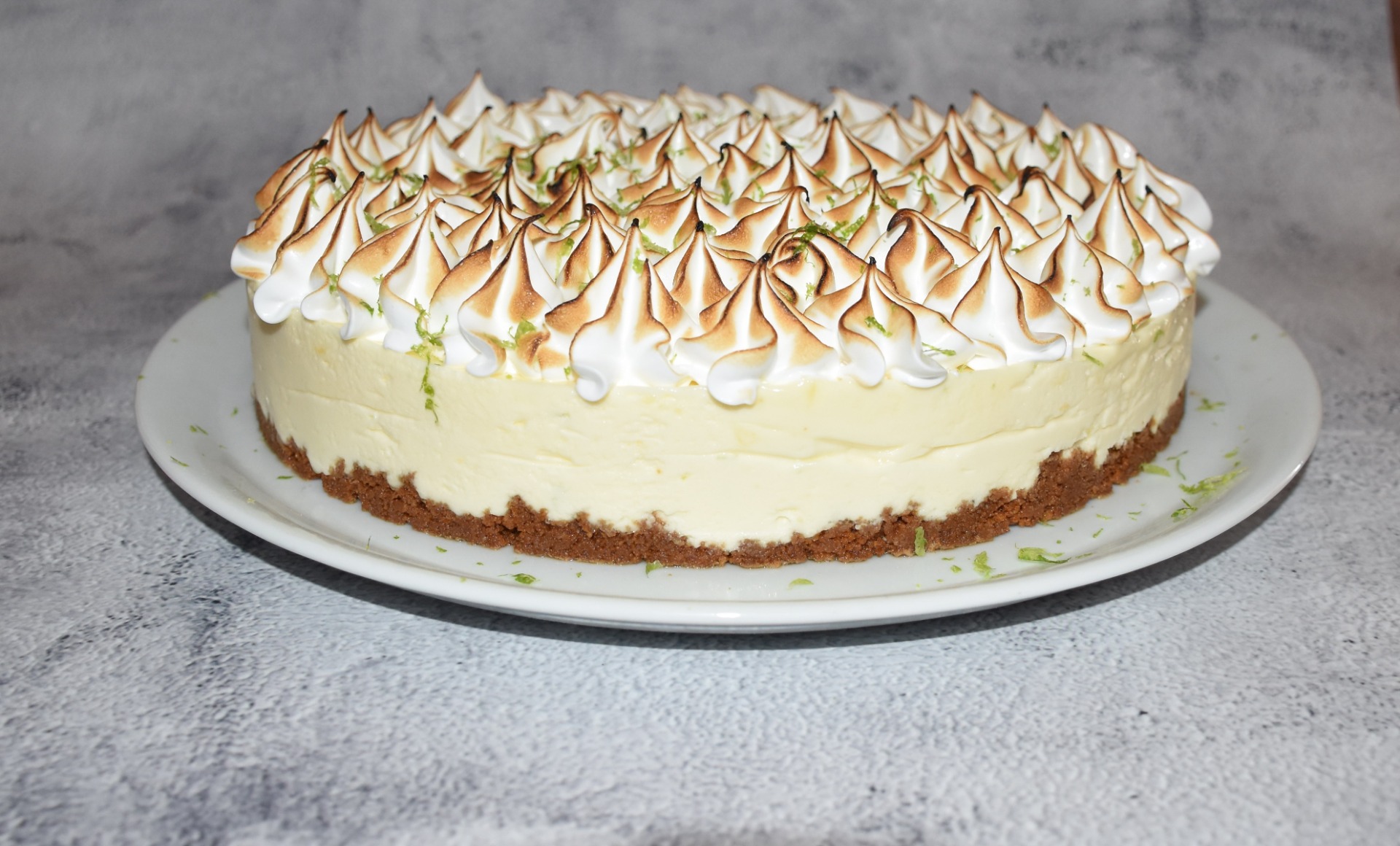 Mousse citron meringuée