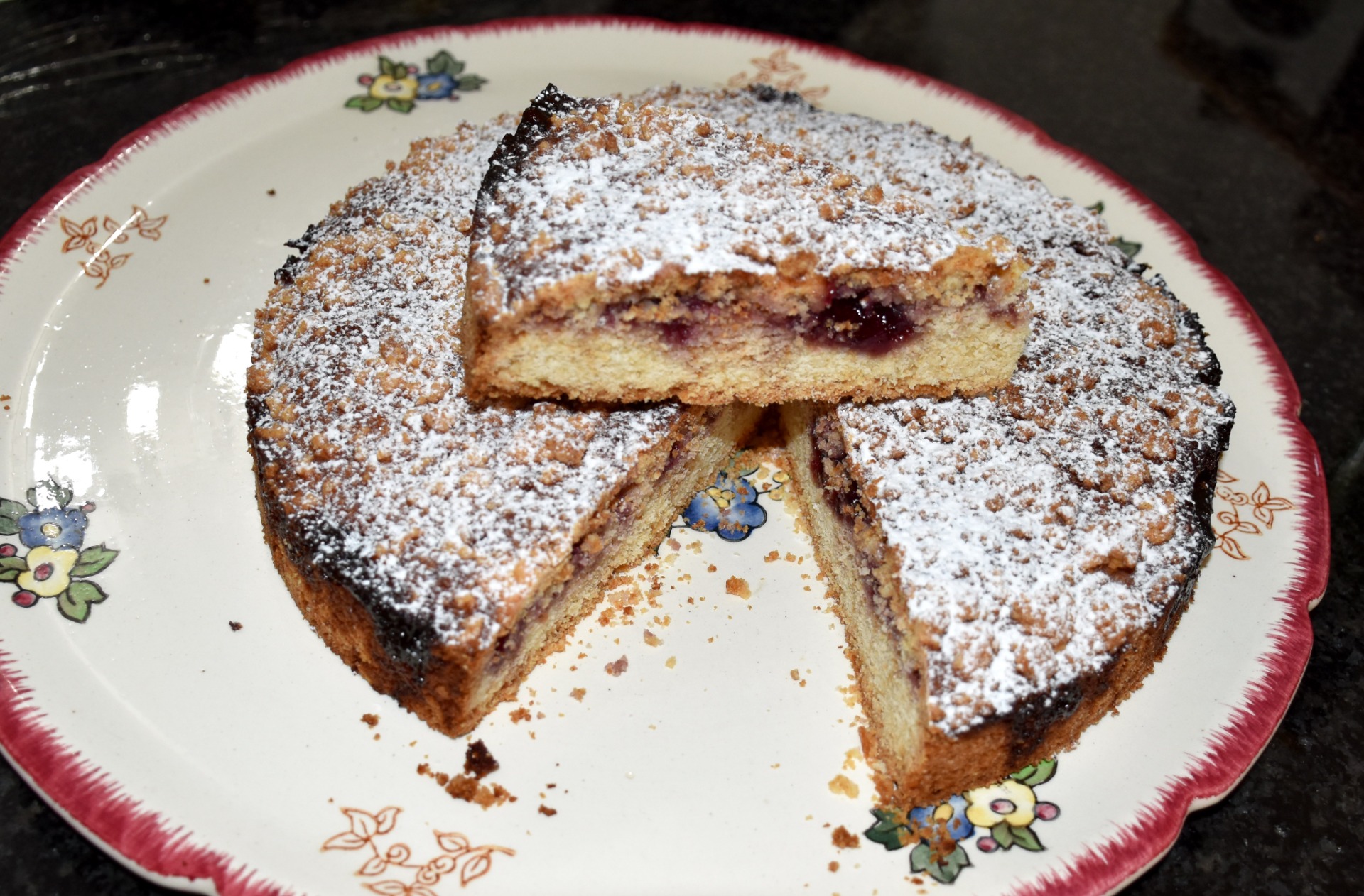 SBRICIOLATA A LA GELEE D ISABELLE