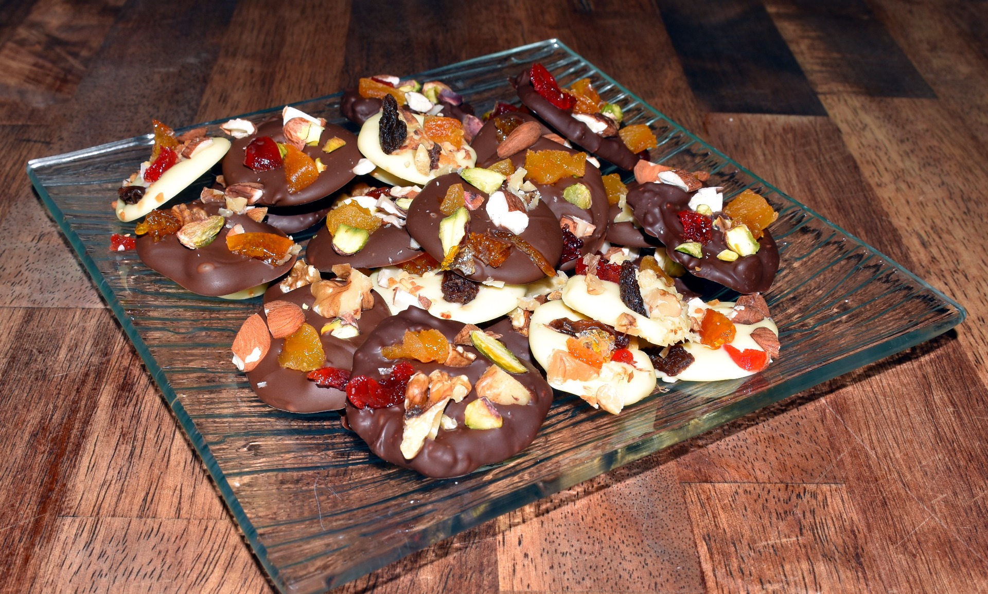 Les mendiants au chocolat