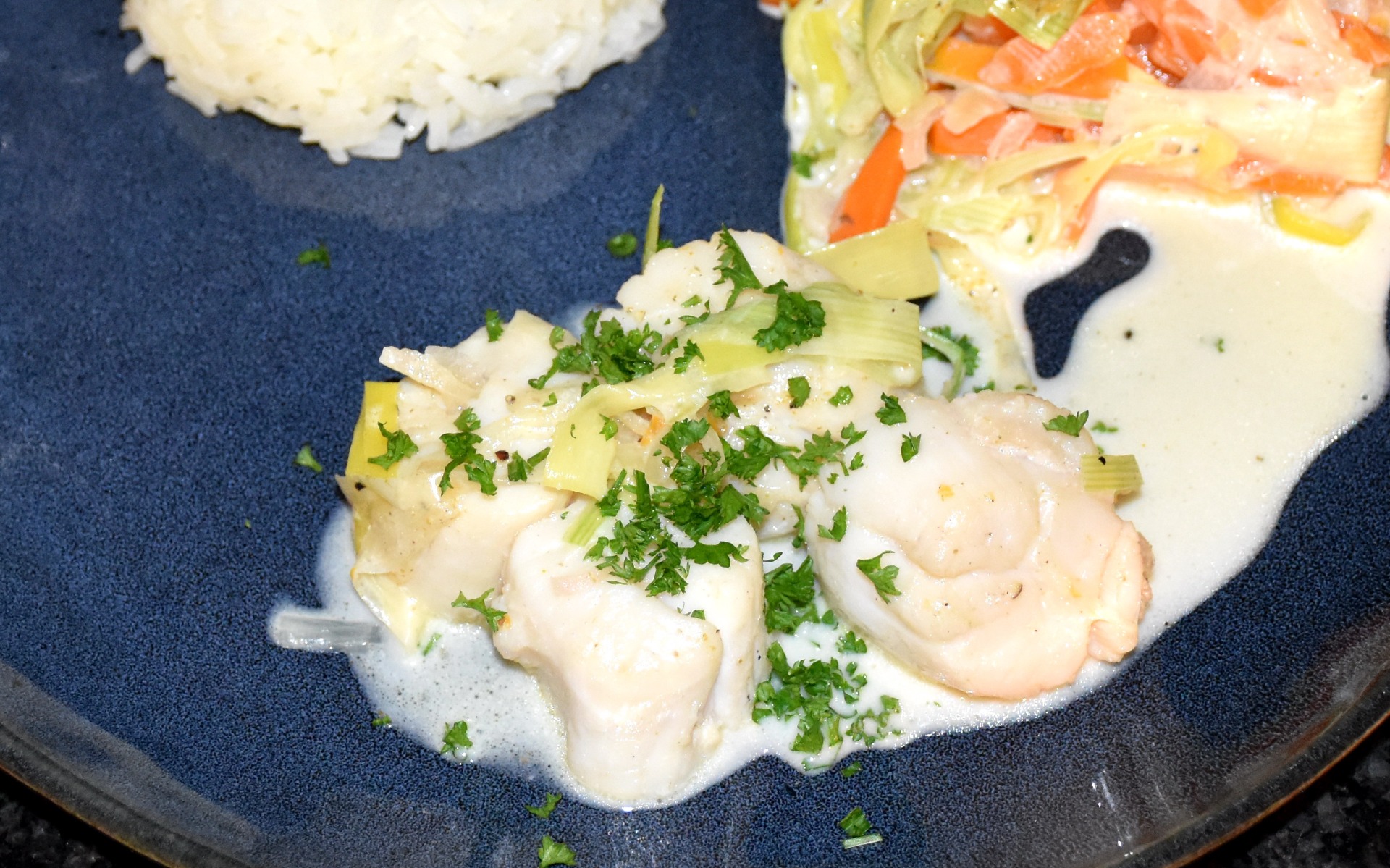 St jacques poêlées au muscadet