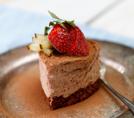 Mousse chocolat lait pour entremets