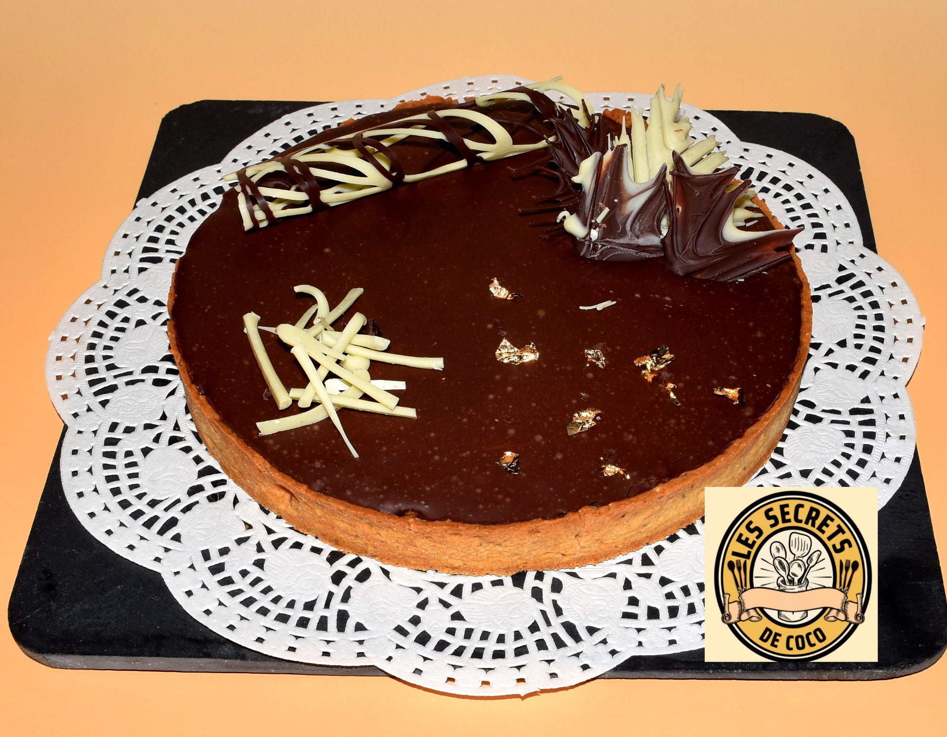 tarte au chocolat (ganache)