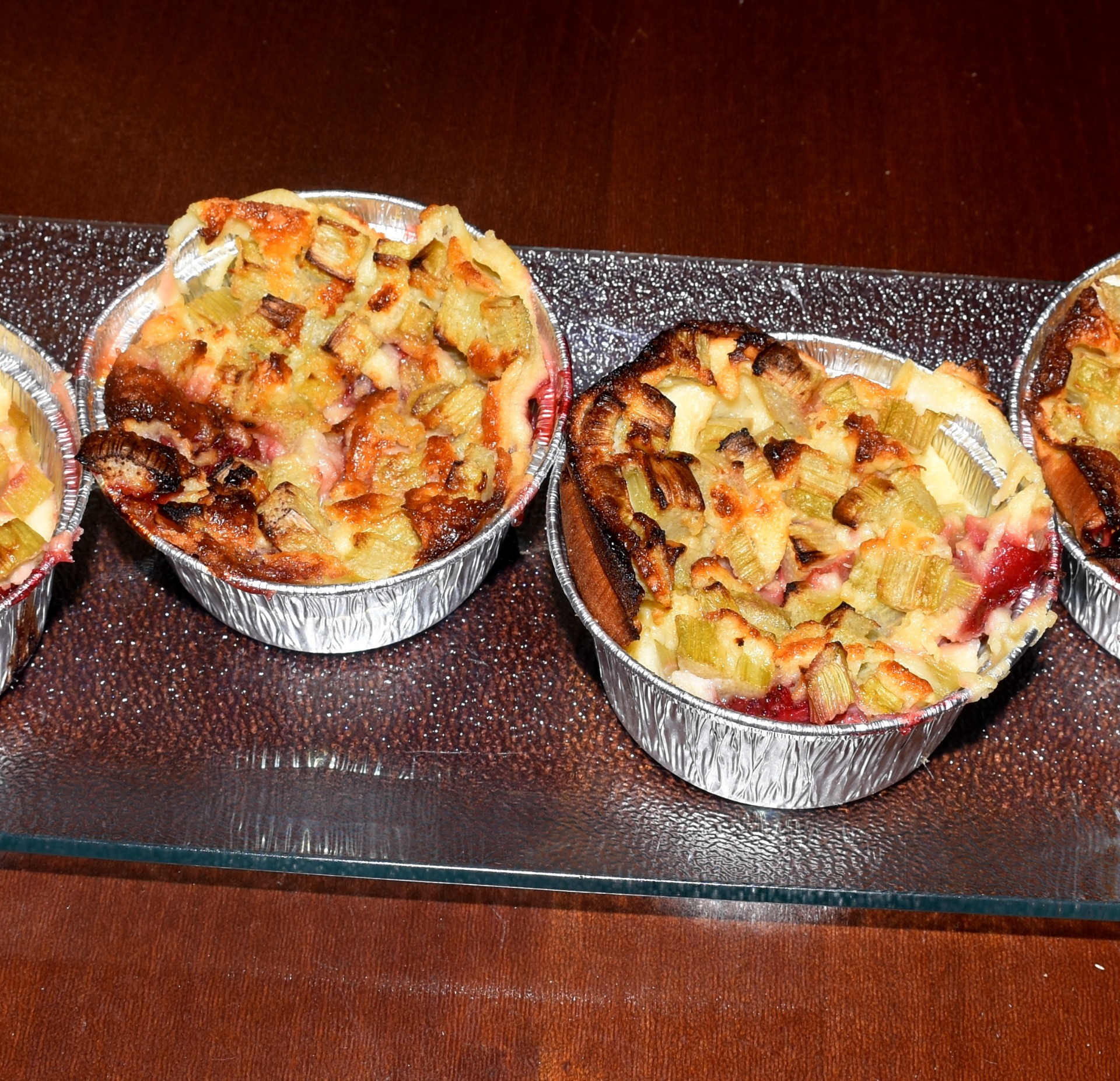 clafoutis fraise rhubarbe