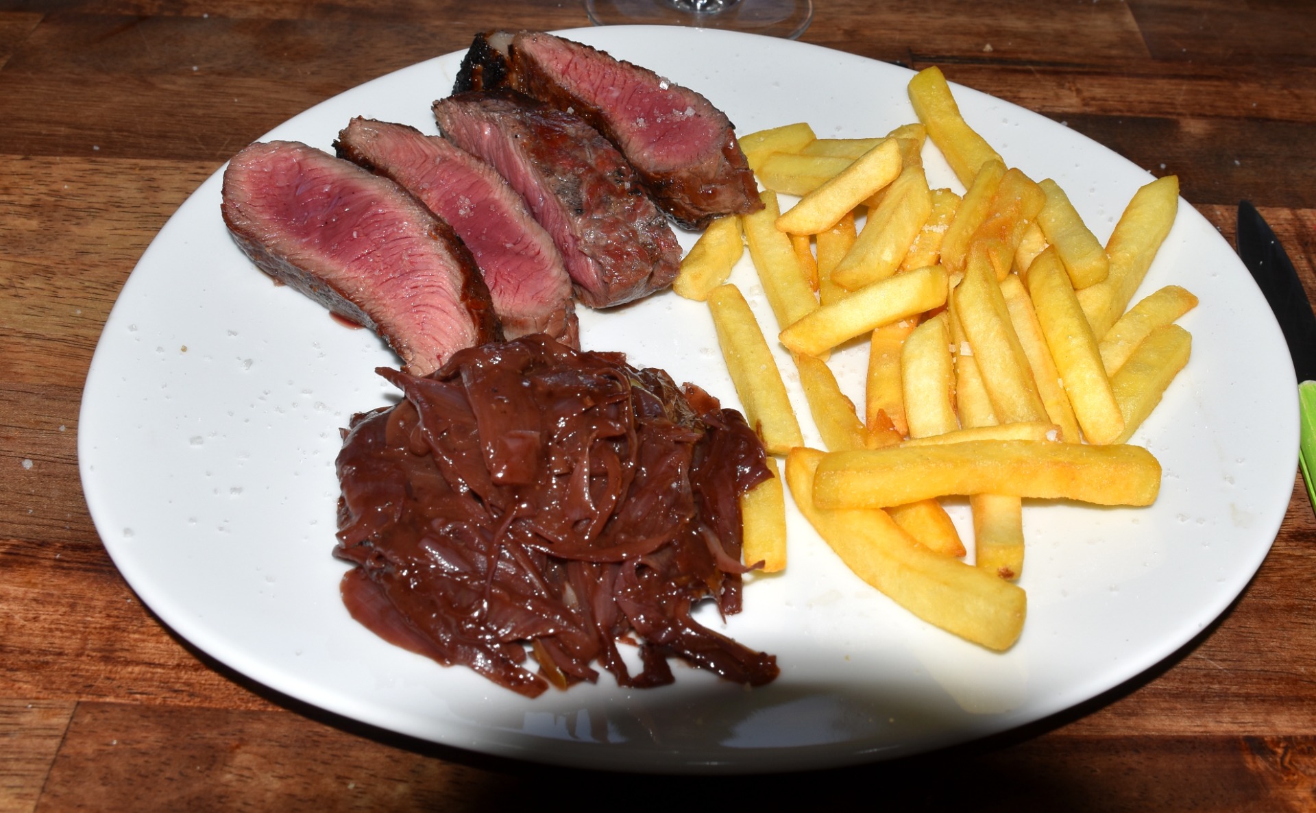 entrecôte au Kamado