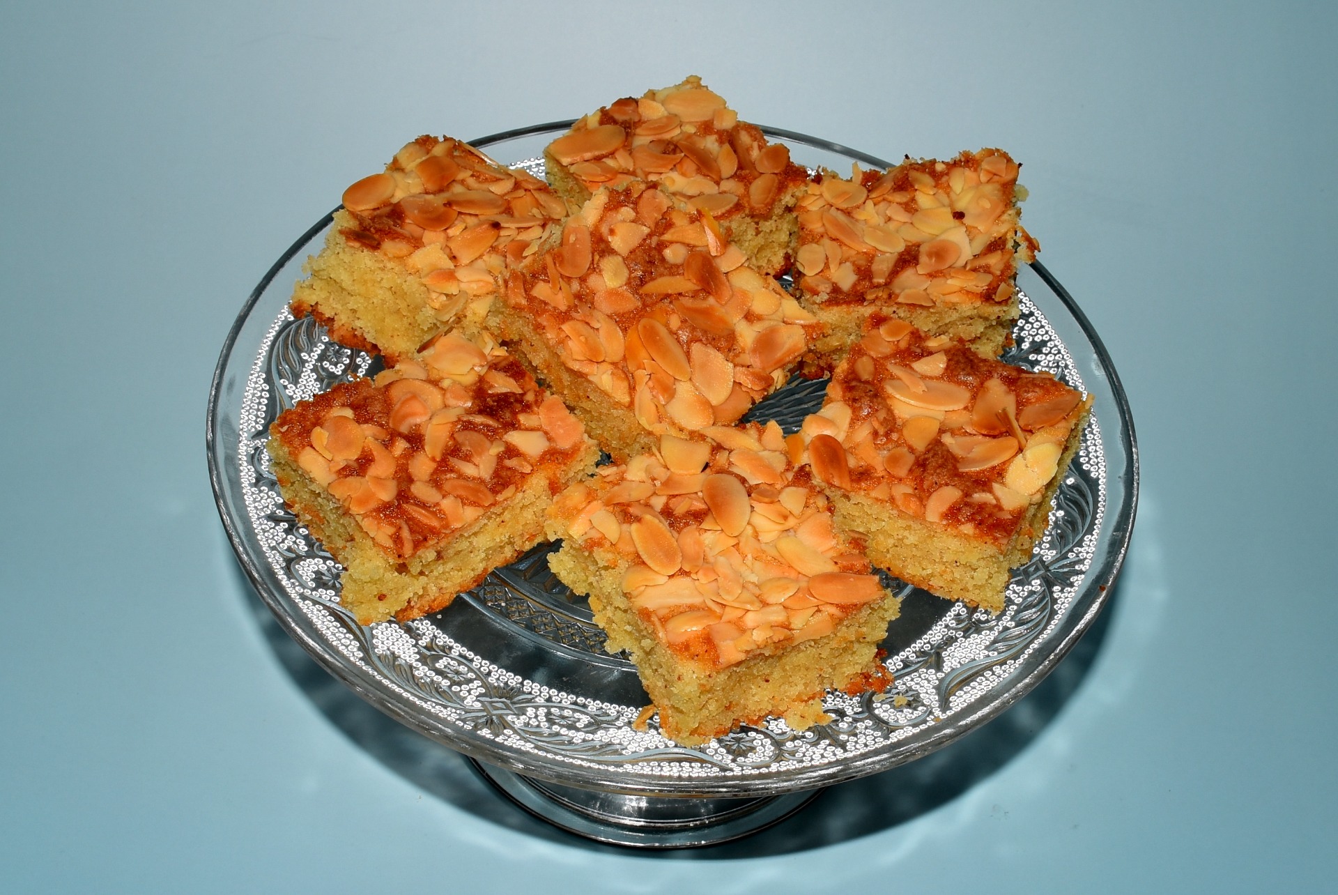 carrés frangipane au rhum