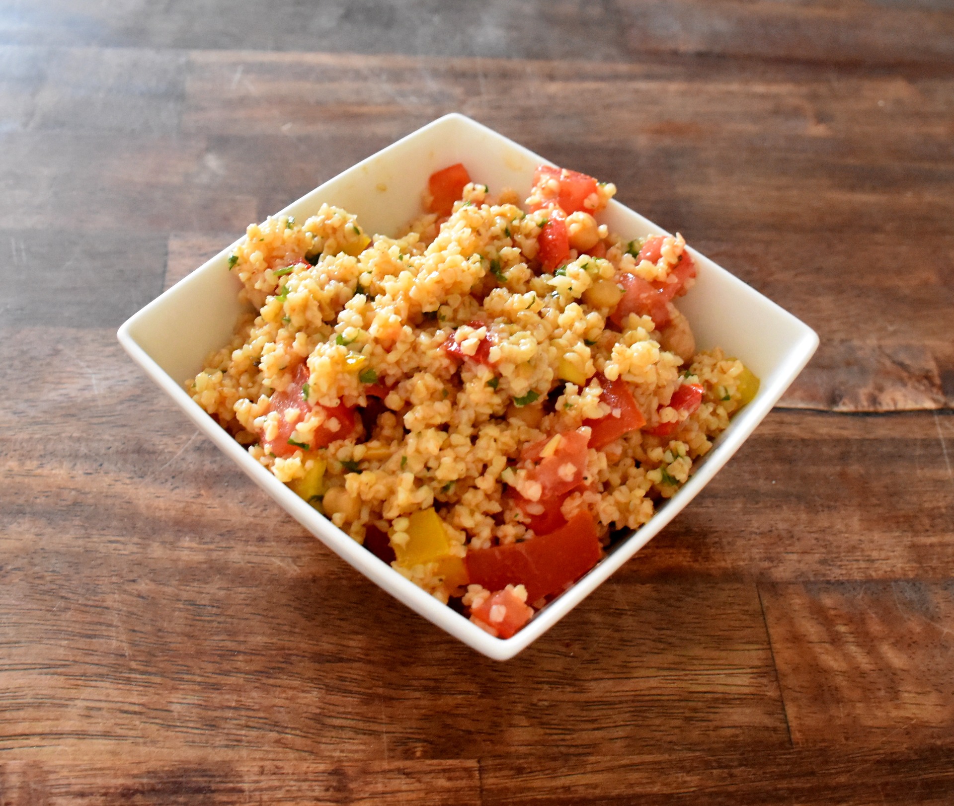Salade de boulghour estivale