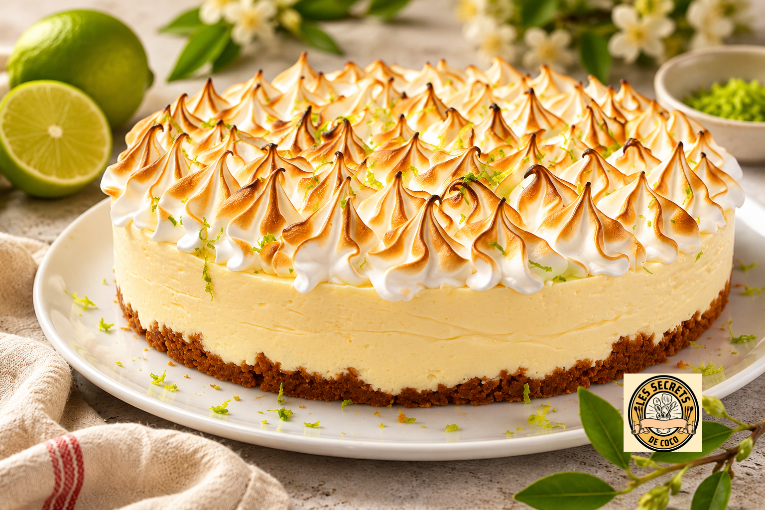 Mousse citron meringuée