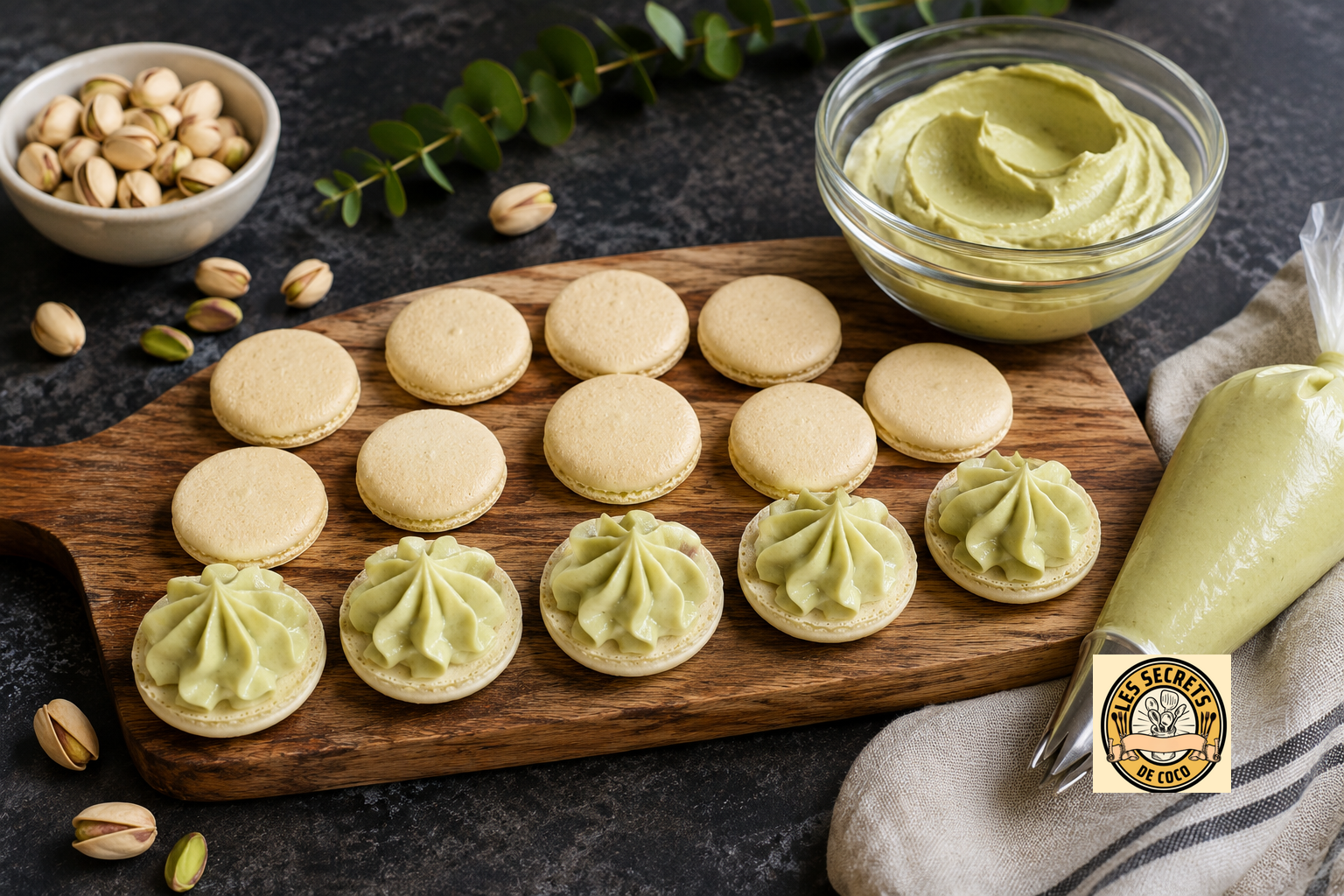 Garniture pour macarons aux jaunes d'oeufs