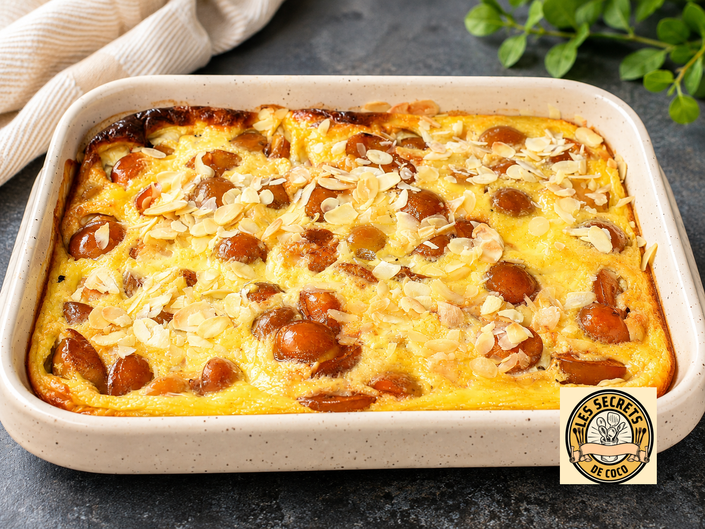 clafoutis à la mirabelle
