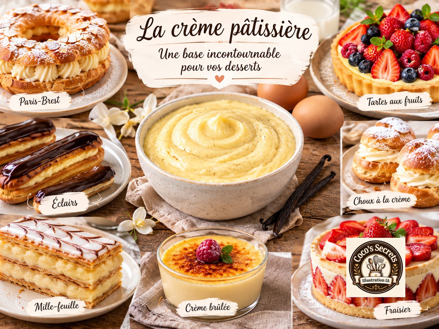 crème pâtissière
