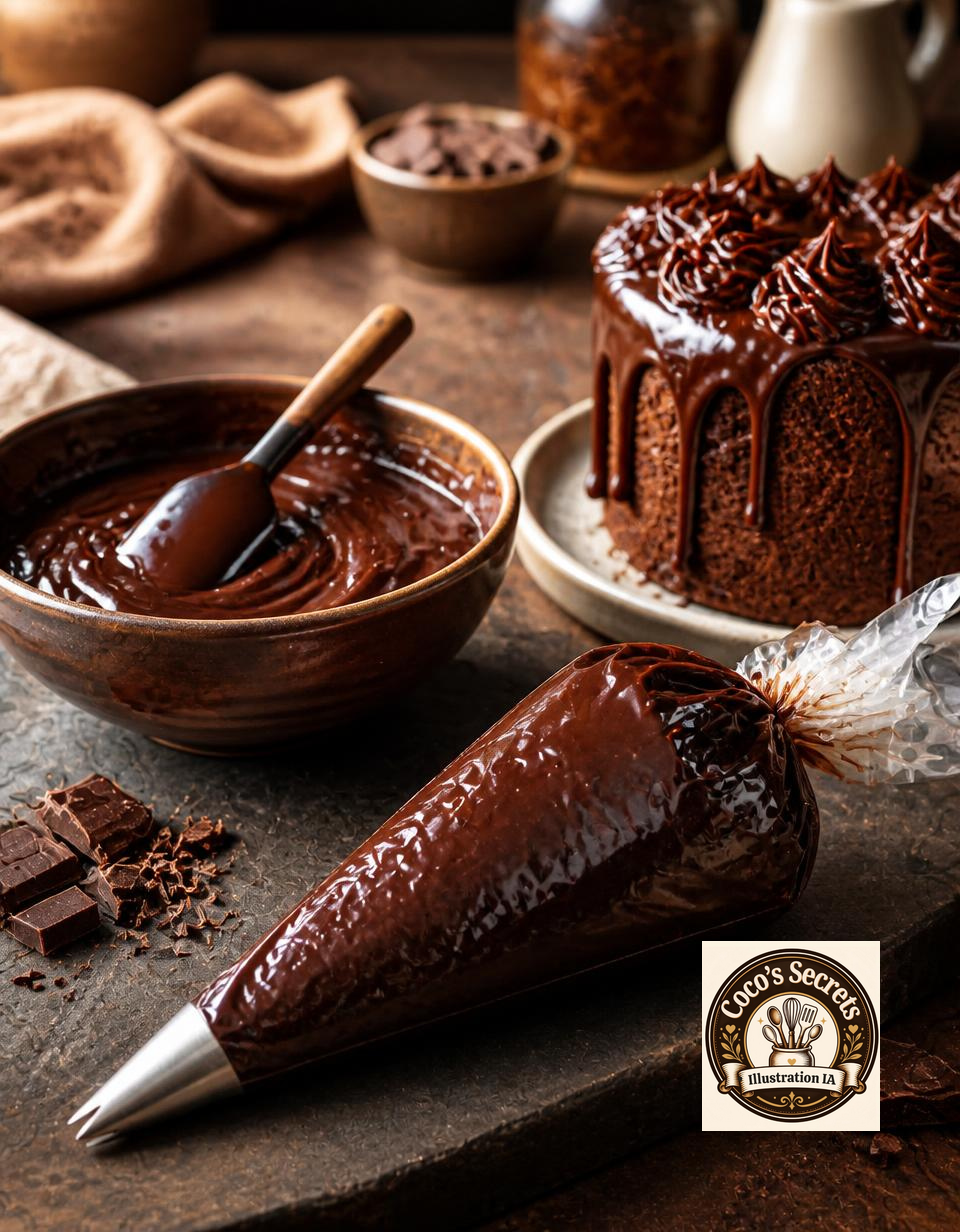 Ganache au chocolat noir