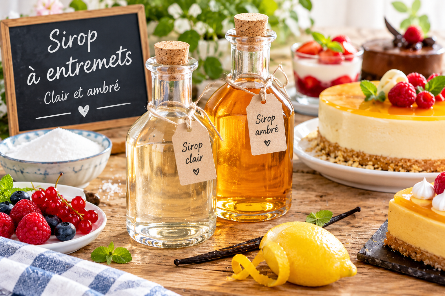 sirop a entrements