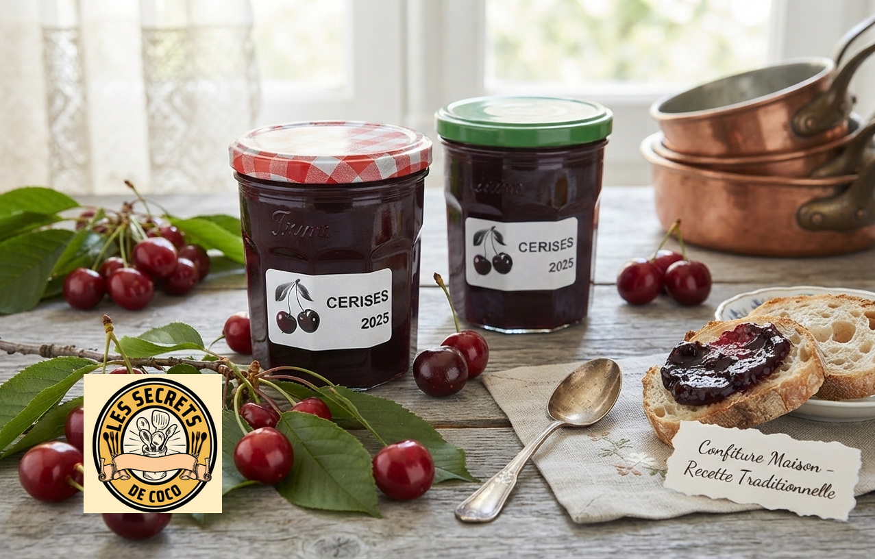 confiture de cerises